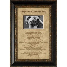 Artistic Reflections Things We Can Learn from a Dog Picture Frame AETI2033